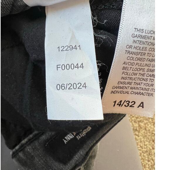 Lucky Brand Bridgette High Rise Skinny Jean, Gray, 14/32, Raw Hem, 26" Inseam - Picture 15 of 15